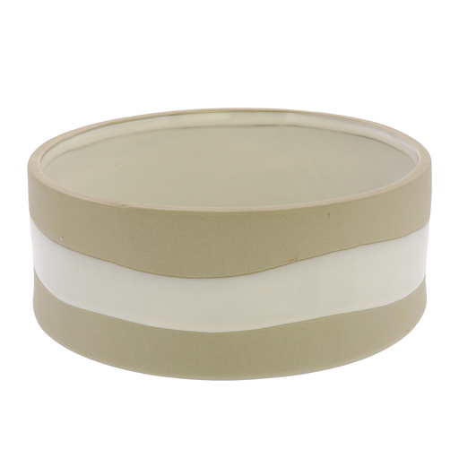 Shore Ceramic Cylinder Vase - Low
