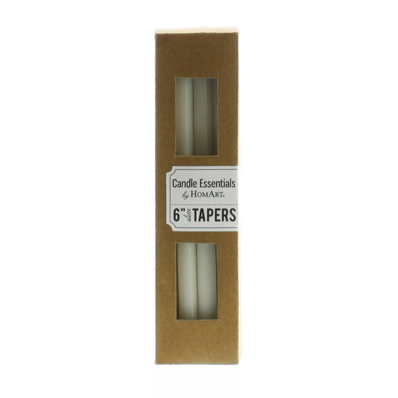 Slim Taper - 6 Inch - Box of 12