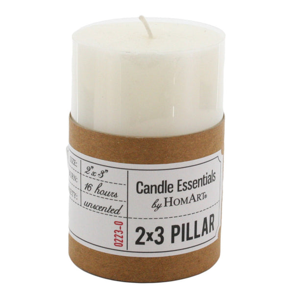 Pillar 2 x 3 Ivory