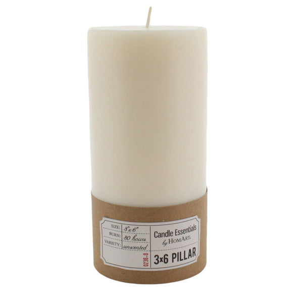 Pillar 3 x 6 Ivory