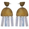 Rio Earring - Arch, Brass, Mother of Pearl - Light