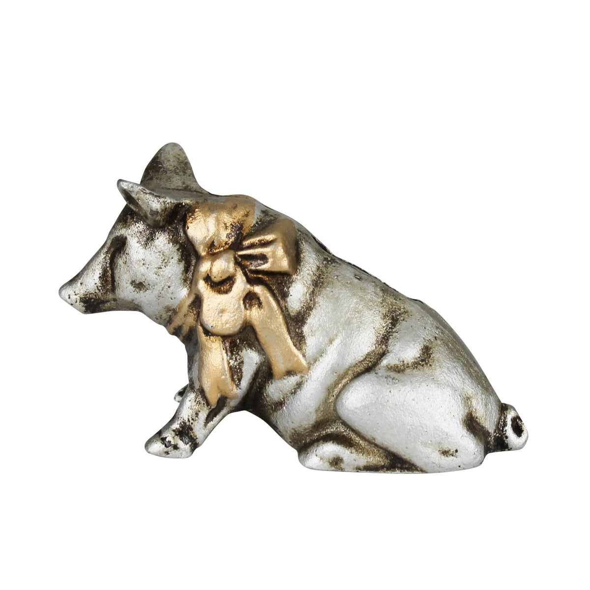 Pig with Ribbon, Cast Iron– AREOhome