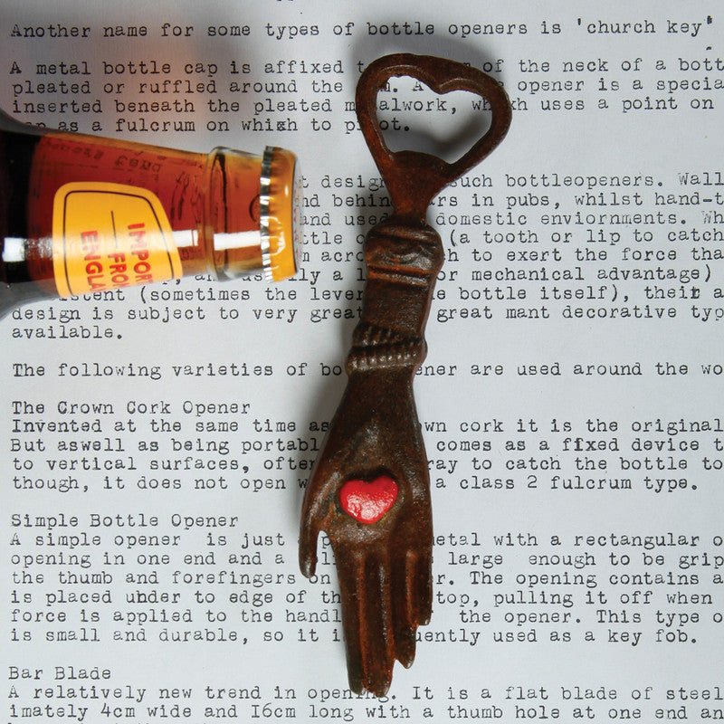 HomArt Hand With Heart Bottle Opener - Thumbnail 3