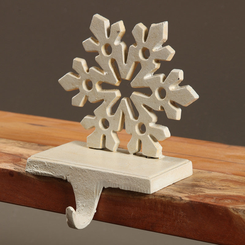 HomArt Snowflake Stocking Holder