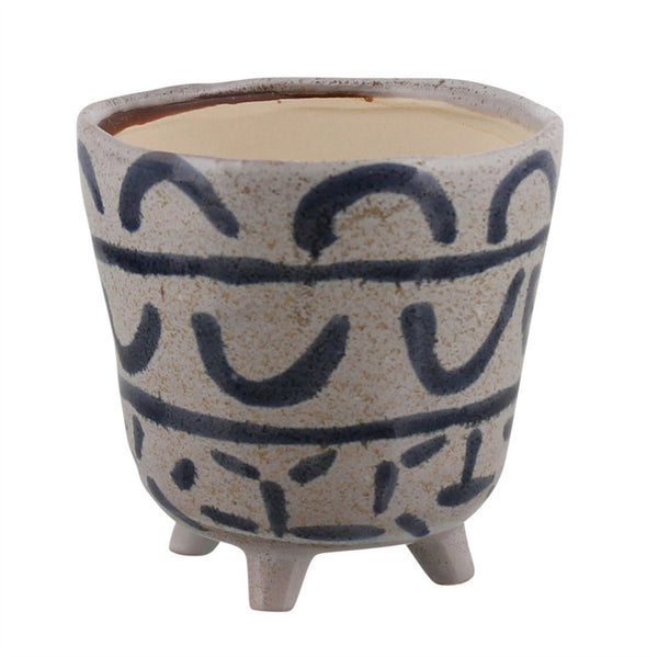 Granada Painted Bowl, Ceramic - Sm - Blue & White