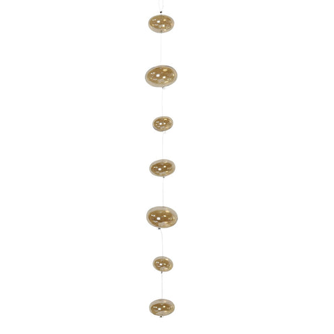 Glass Ball Strands - Amber