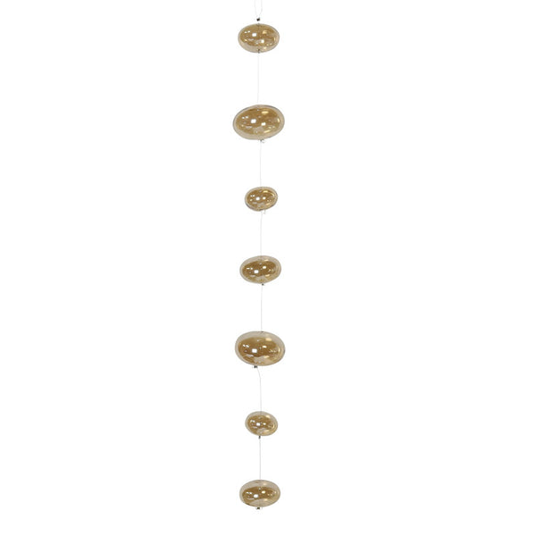Glass Ball Strands - Amber