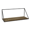 Hull Wood & Iron Shelf - Lrg