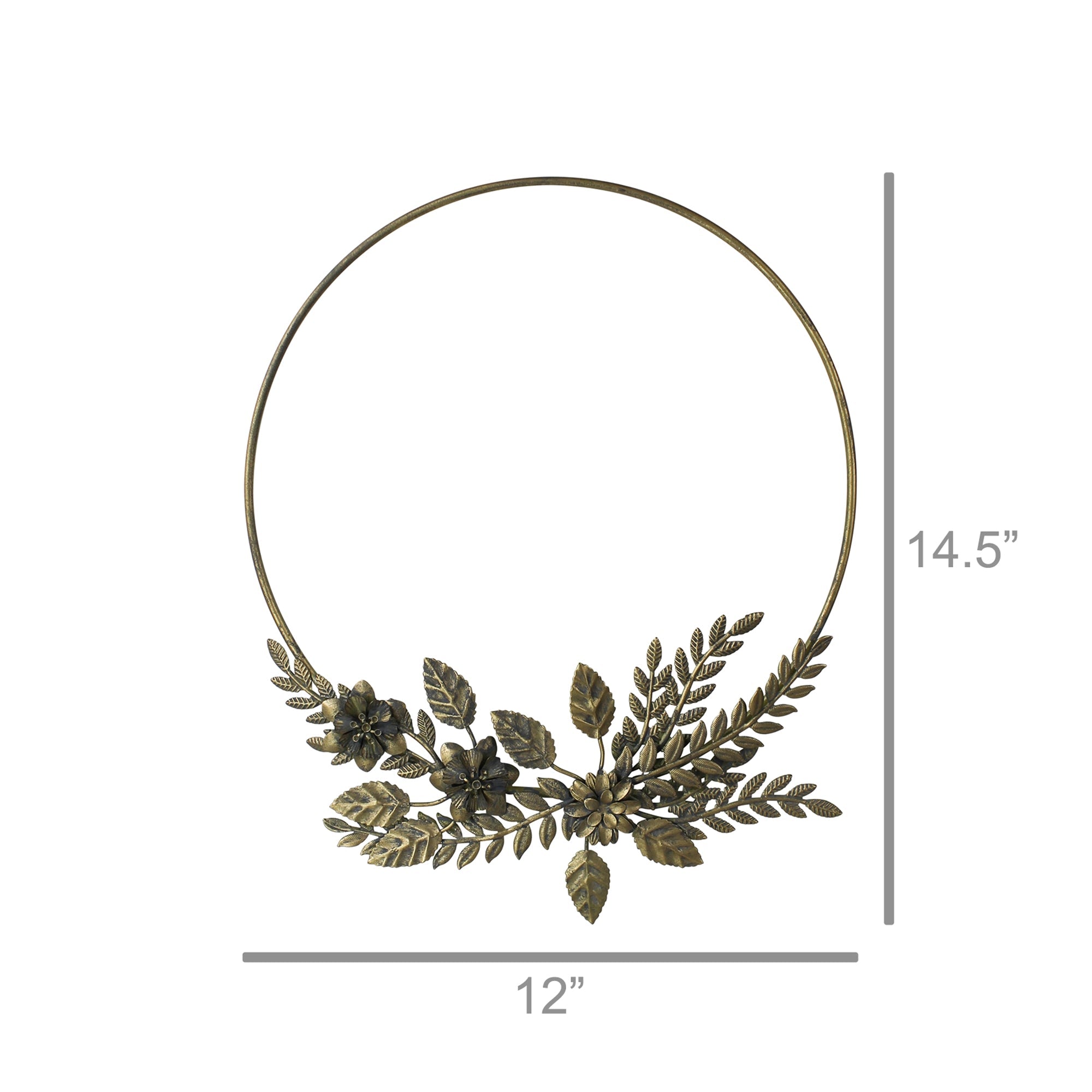 HomArt Astoria Foliage Wreath - Thumbnail 4