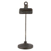 Bookkeepers Clip on Stand, Metal - Sm - Black