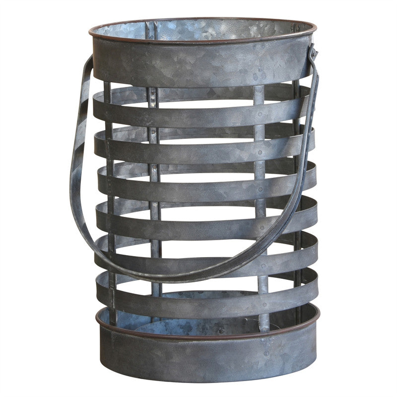 Hawken Lantern, Galvanized