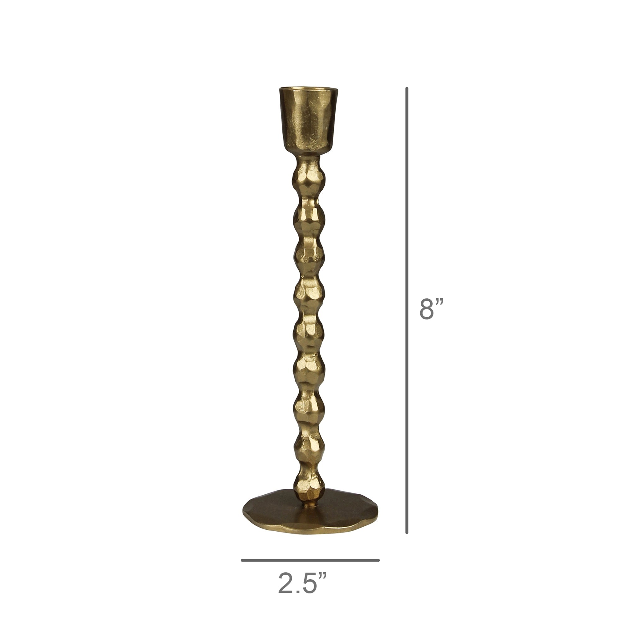 AREOhome Talega Beaded Stem Taper Holder - Thumbnail 2