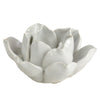 Lotus Tea Light Holder White
