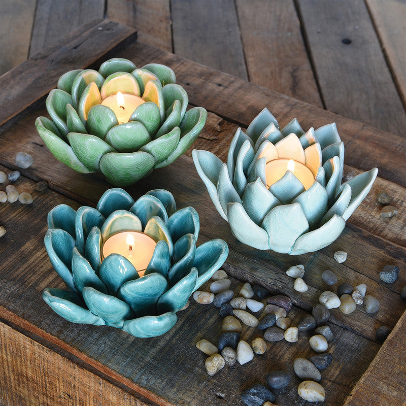 HomArt Succulent Tealight Holder - Thumbnail 3