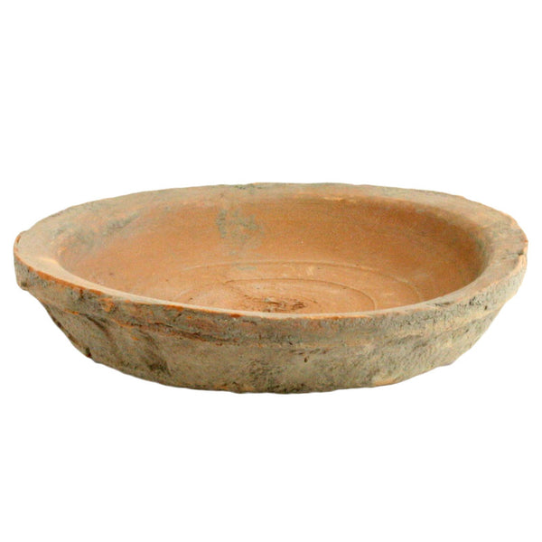 Rustic Terra Cotta Saucer 5 in Antique Red