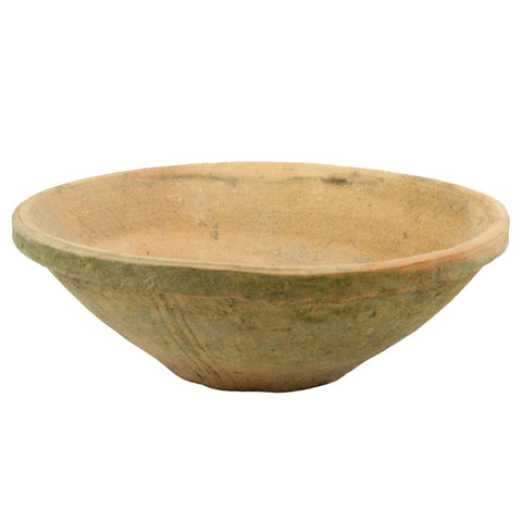 Rustic Terra Cotta Bowl - Med Antique Red