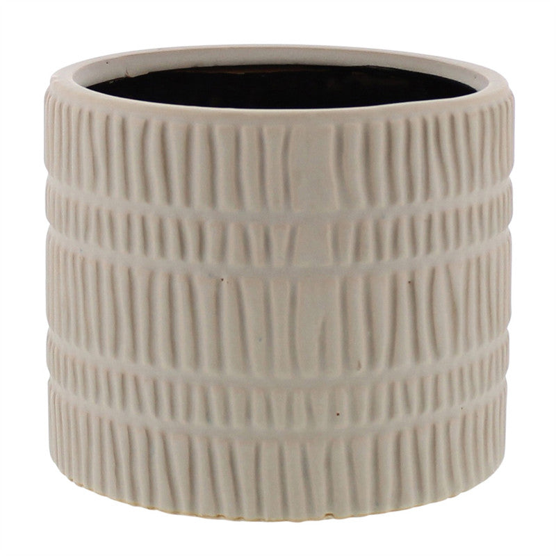 Moto Cachepot, Ceramic - Lrg - Matte White