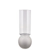 Bulb Vase Tall - Frost