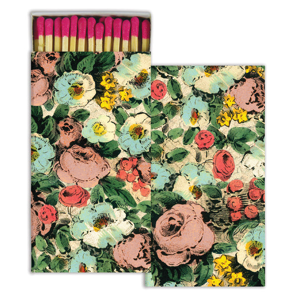 Matches - Floral Collage - Pink