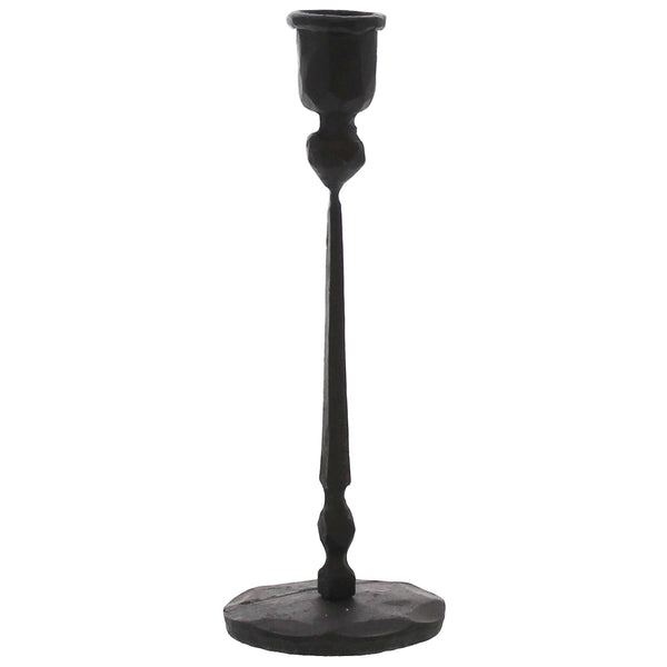 Palermo Taper Candle Holder, Iron - Black