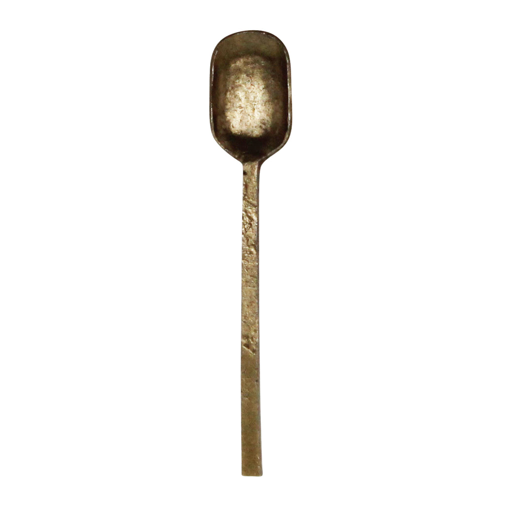 Hayes Cocktail Spoon, Brass - Antique Brass