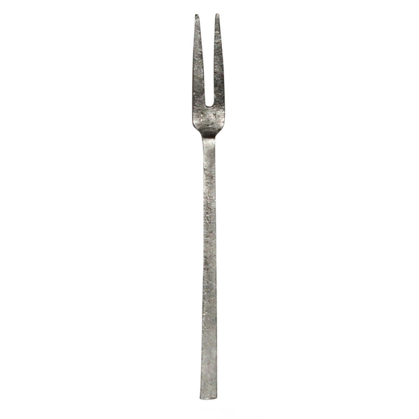 Hayes Cocktail Fork, Silver - Antique Silver