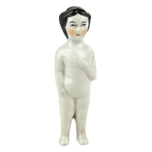 Ruby - Porcelain Girl Figurine White