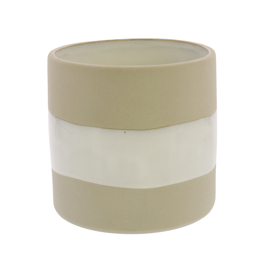 Shore Ceramic Cylinder Vase - Sm
