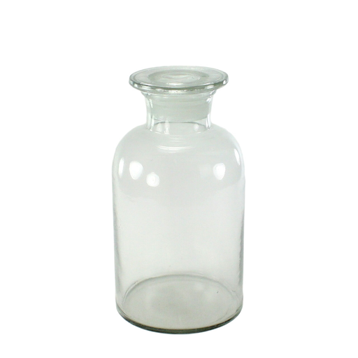 Pharmacy Jar with Stopper - Lrg Clear