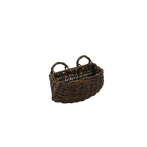 Willow Rectangle Wall Basket - Sm - Natural