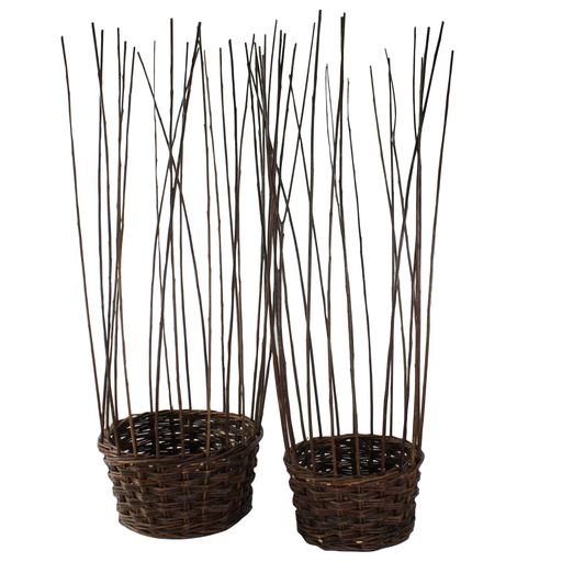 Willow Gathered Baskets