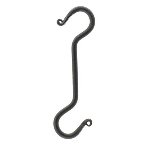 HomArt Forged Iron Link S Hook - 8 in - Antique Black– AREO