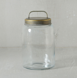 Archer Canister with Metal Lid - Med