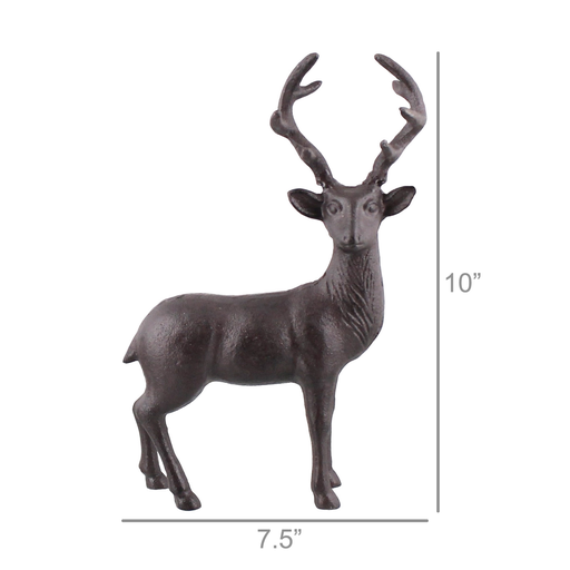 Stag, Cast Iron - Brown